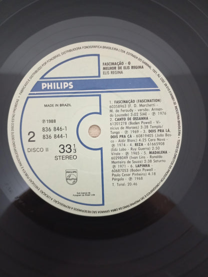 Lp Vinil Elis Regina Fascinação O Melhor de Duplo