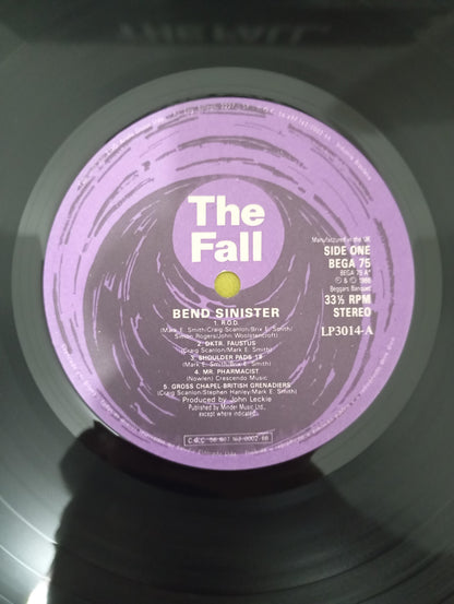 Lp Vinil The Fall Bend Sinister Com Encarte