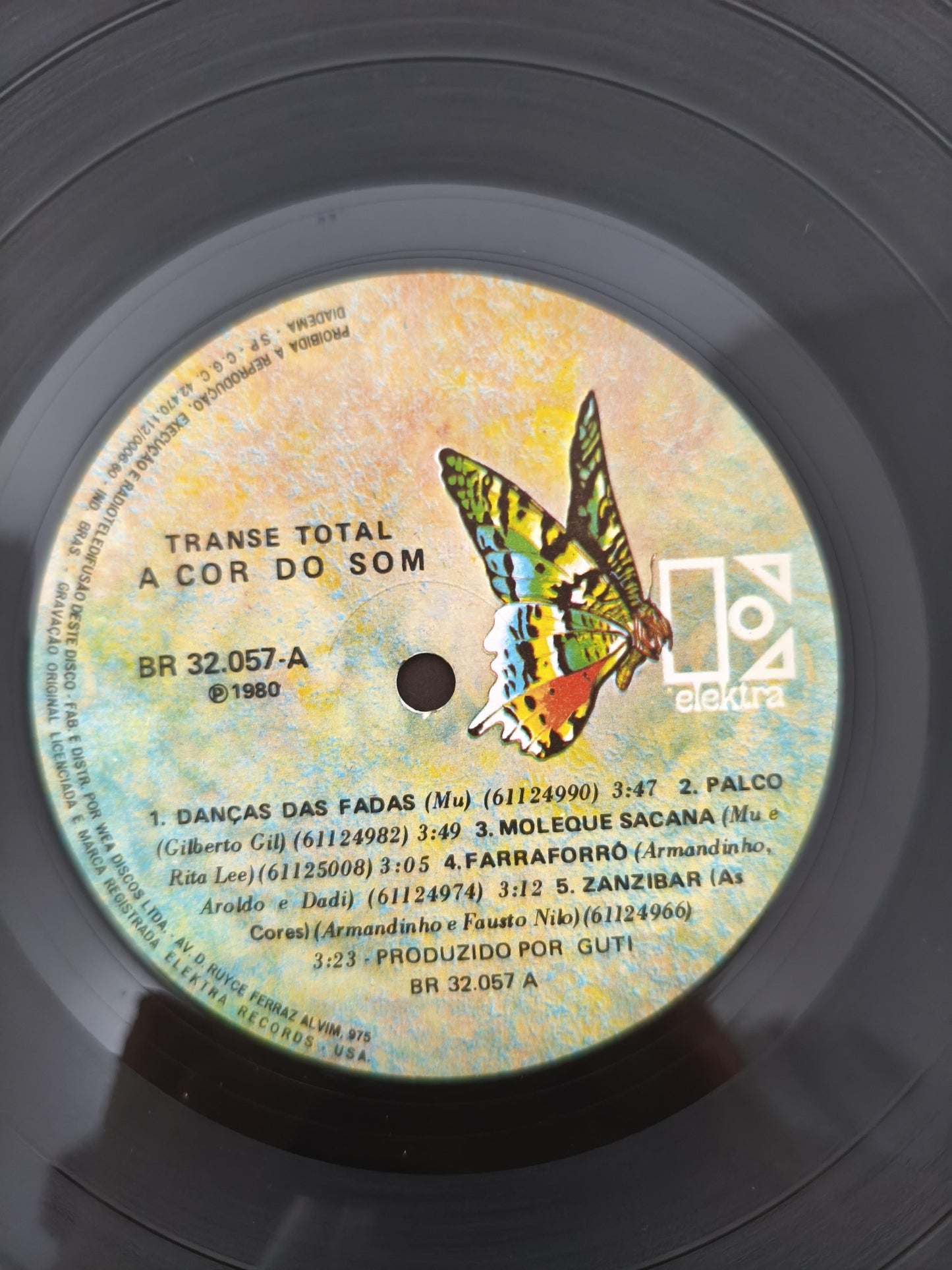 Lp Vinil A Cor Do Som Transe Total Com Encarte