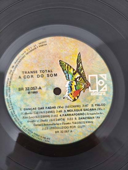 Lp Vinil A Cor Do Som Transe Total Com Encarte