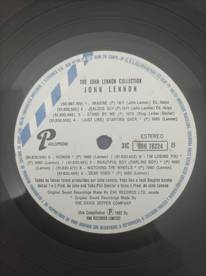 Disco Vinil The Collection John Lennon Com Encarte A