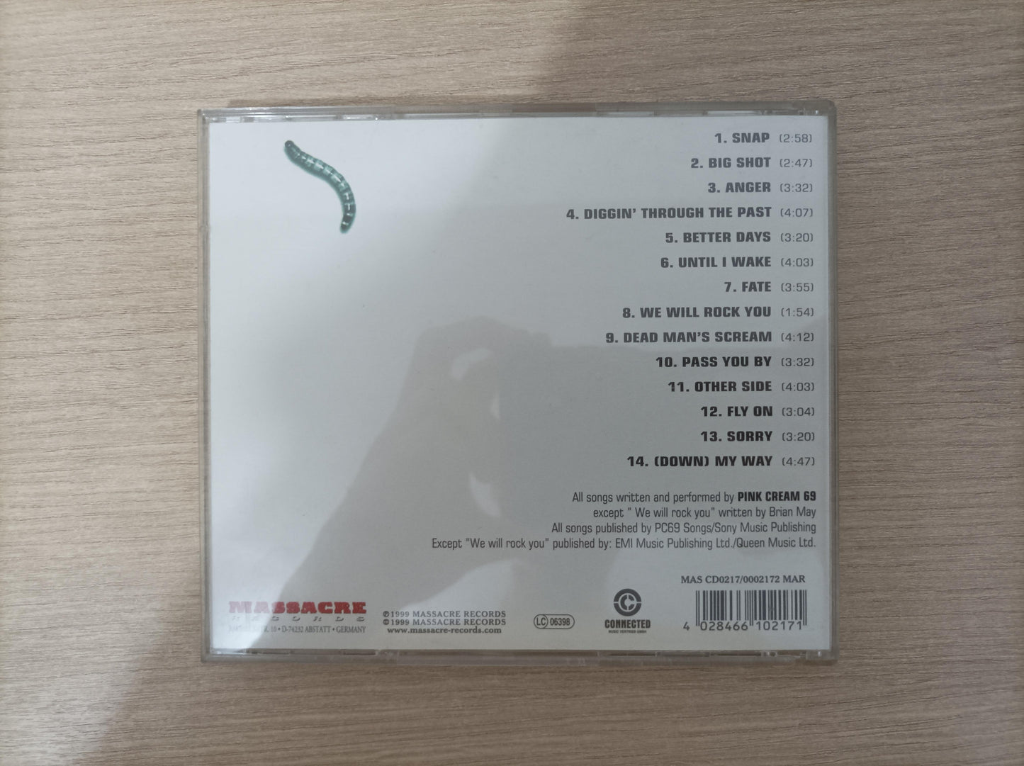 CD Pink Cream 69 Food For Thought Importado