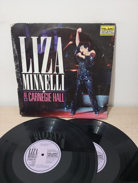 Lp Vinil Liza Minnelli At Carnegie Hall Duplo Importado