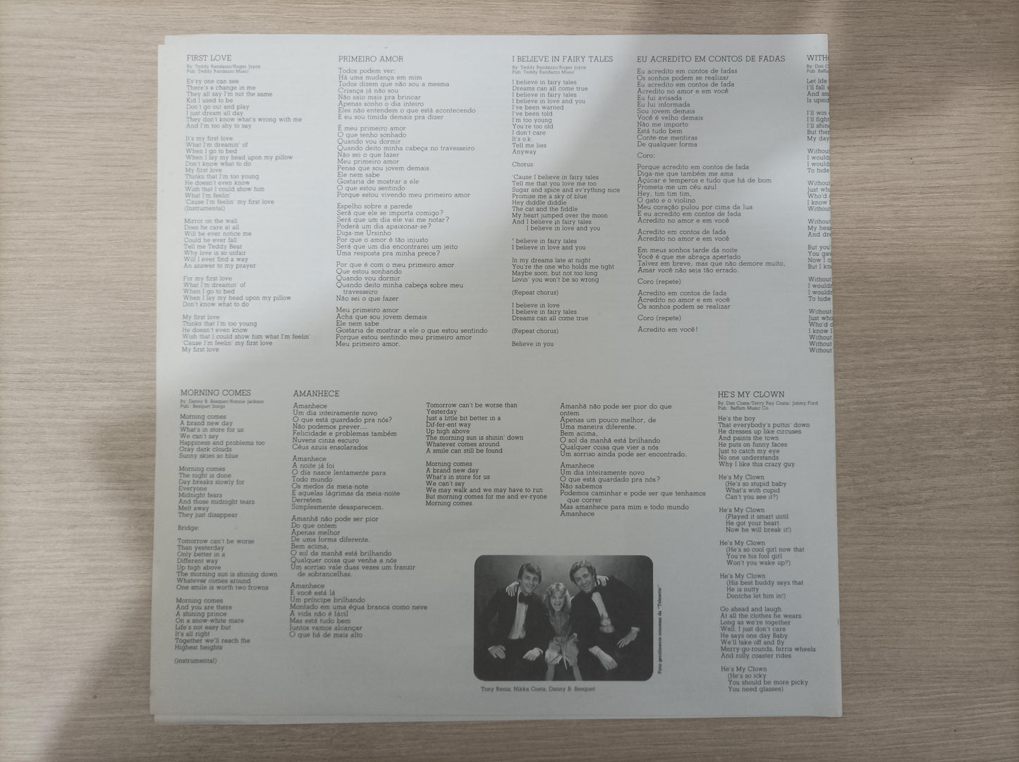 Lp Vinil Nikka Costa Fairy Tales Com Encarte