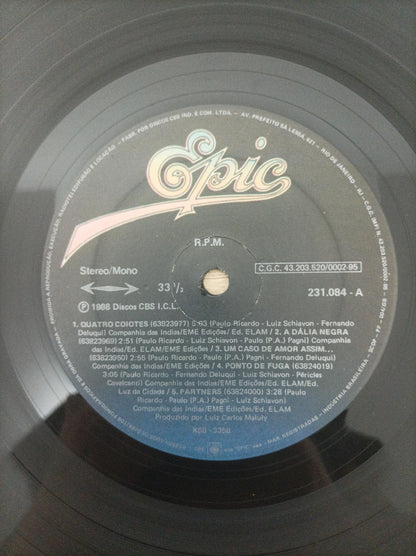 Disco Vinil 1988 RPM A