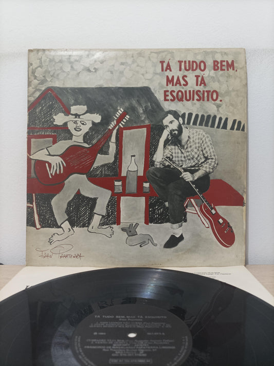 Lp Vinil Francisco Tá Tudo Bem, Mas Tá Esquisito Com Encarte