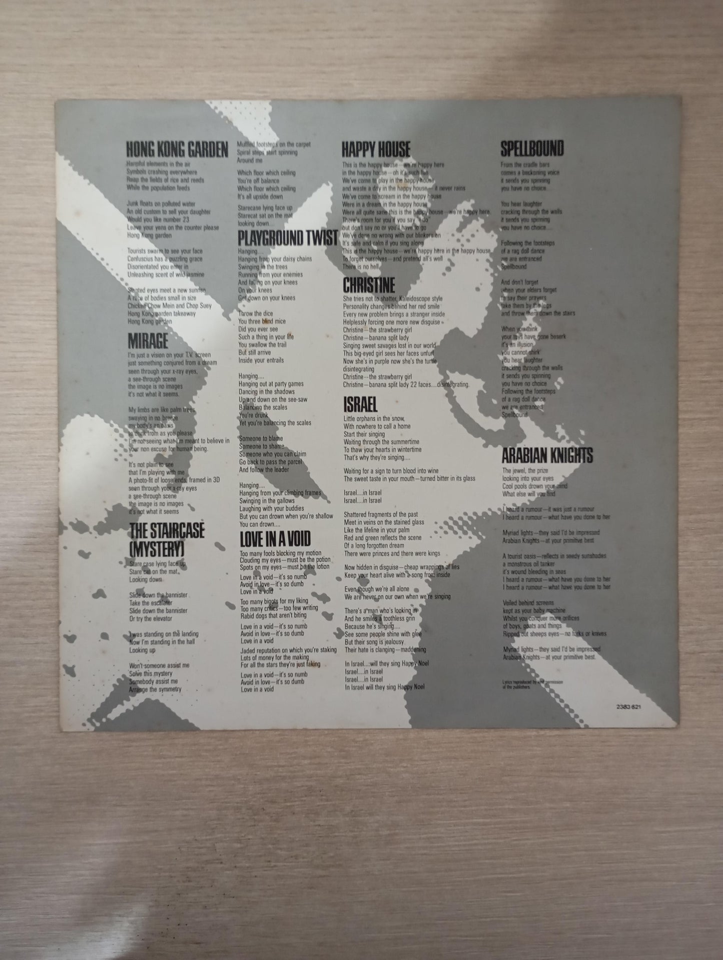 Lp Vinil Siouxsie & The Banshees Once Upon A Time C Encarte