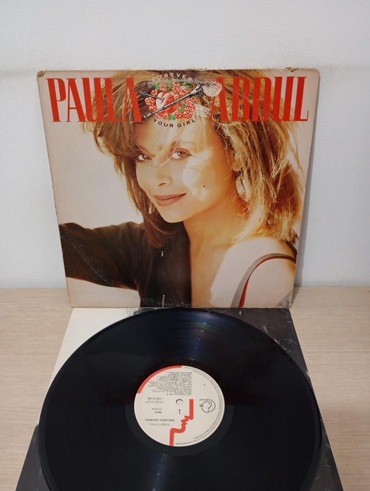 Lp Vinil Paula Abdul Forever Your Girl Com Encarte