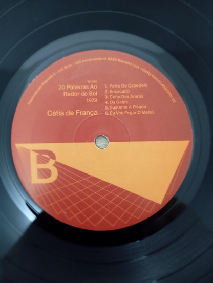 Lp Vinil Cátia De França 20 Palavras Ao Redor Sol C Encartes