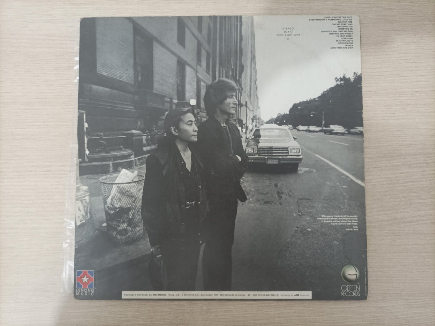 Disco Vinil Double Fantasy John Lennon & Yoko Ono C/ Encarte