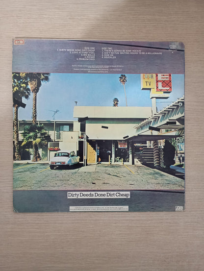 Lp Vinil AC/DC Dirty Deeds Done Dirt Cheap Com Encarte