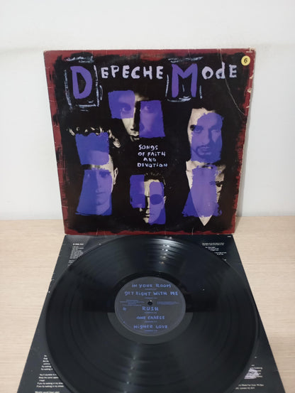 Lp Vinil Depeche Mode Songs Of Faith And Devotion C Encarte