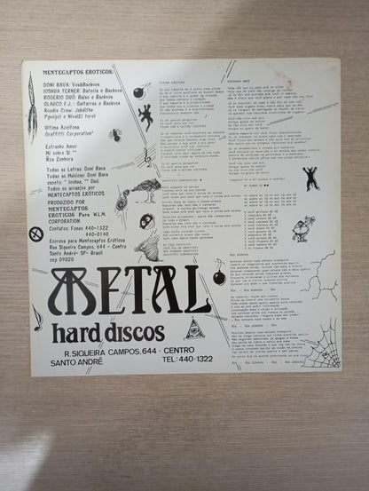 Lp Vinil Mentecaptos Eróticos Soundtrack Demo EP Com Encarte