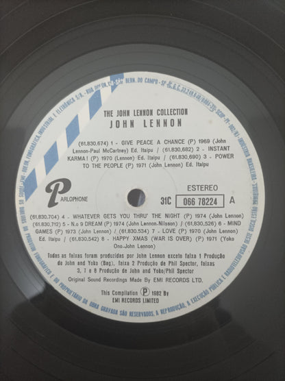 Disco Vinil The Collection John Lennon Com Encarte A