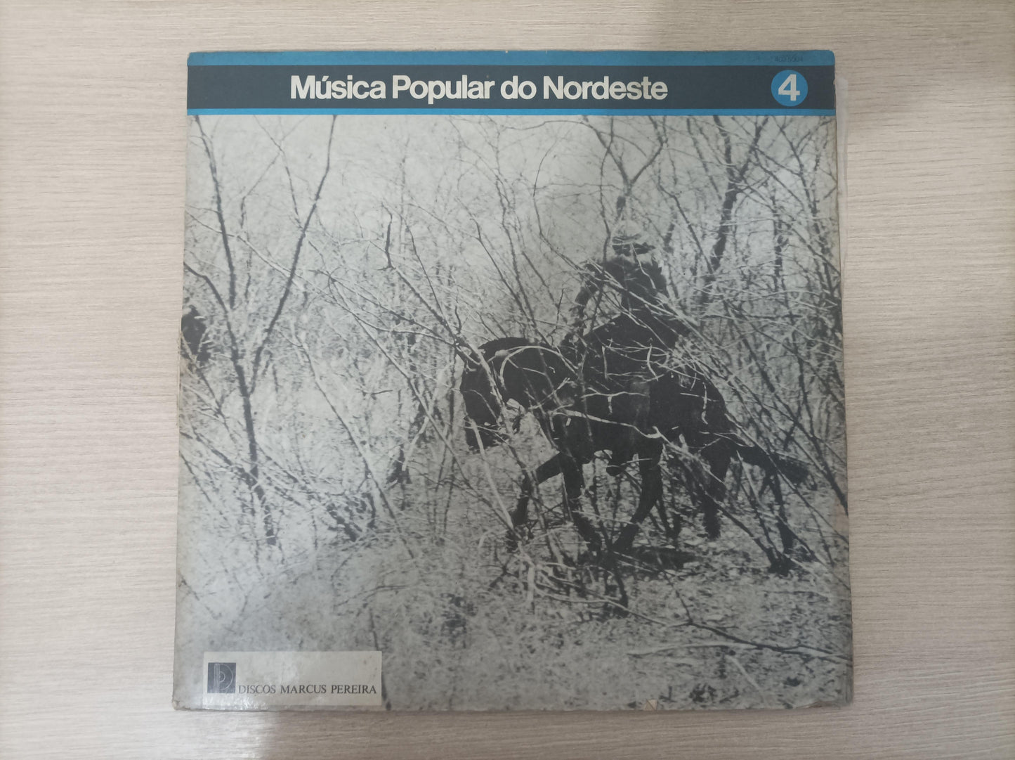Lp Vinil Música Popular do Nordeste 4 Capa Dupla Com Encarte