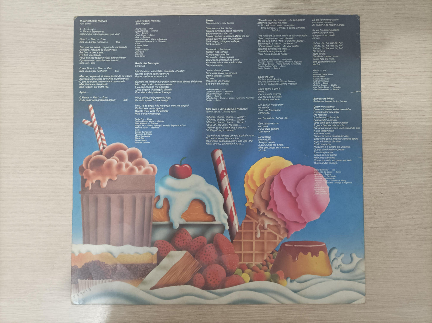 Lp Vinil Plunct Plact Zuuum Com Encarte