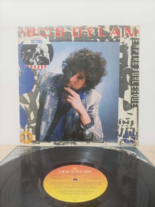 Lp Vinil Bob Dylan Empire Burlesque Com Encarte