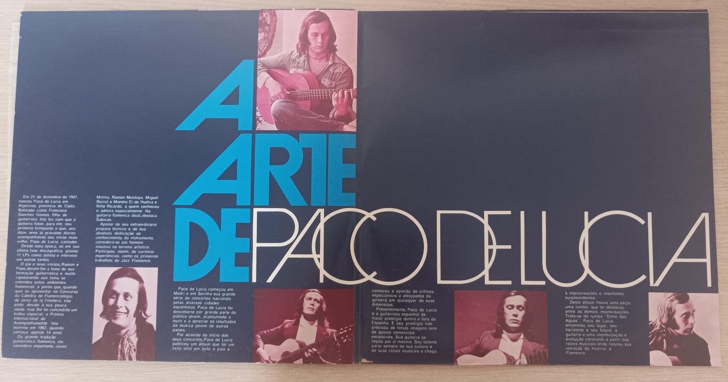 Disco Vinil A arte de Paco De Lucía Duplo A