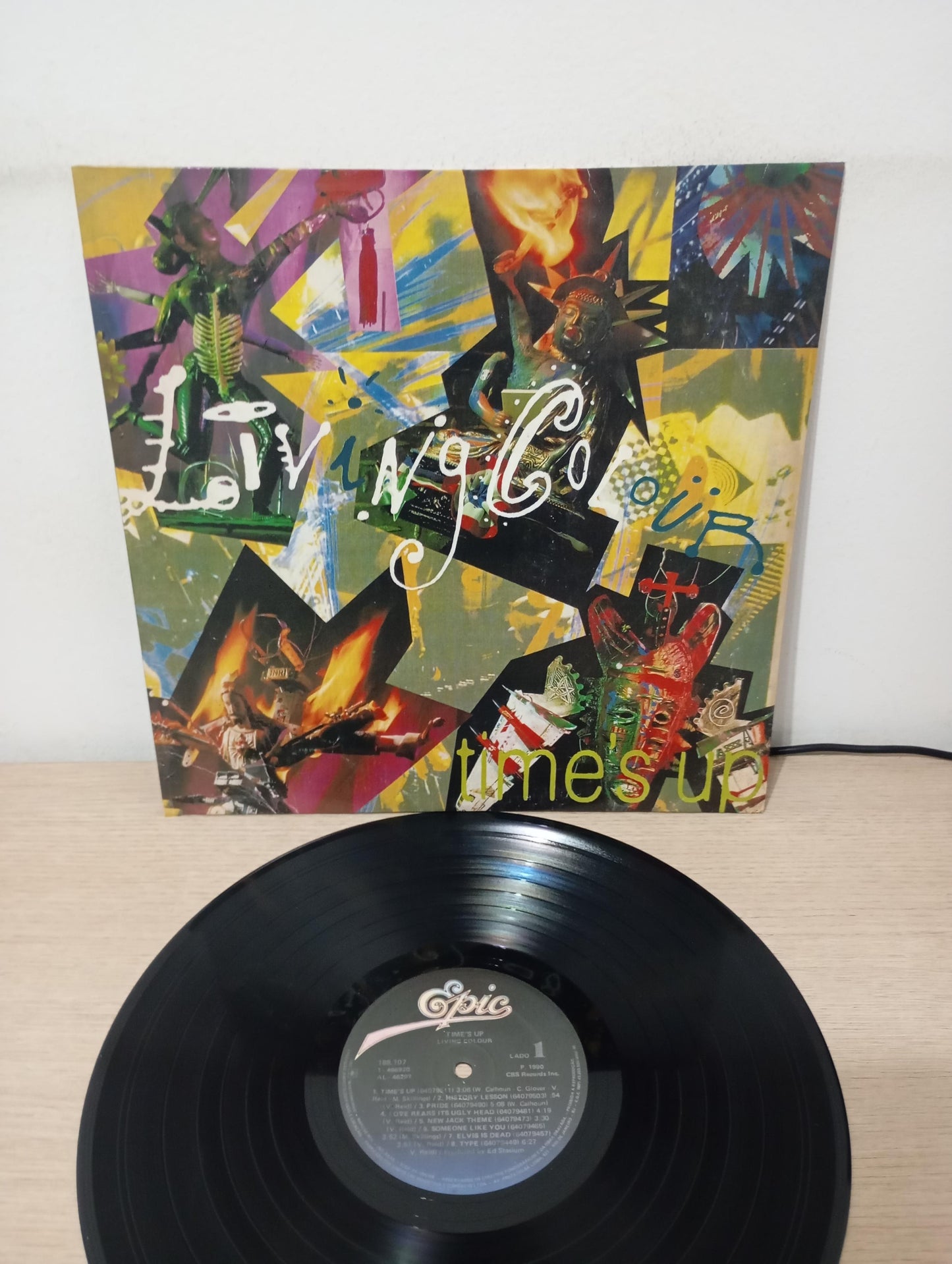 Lp Vinil Living Colour Time's Up