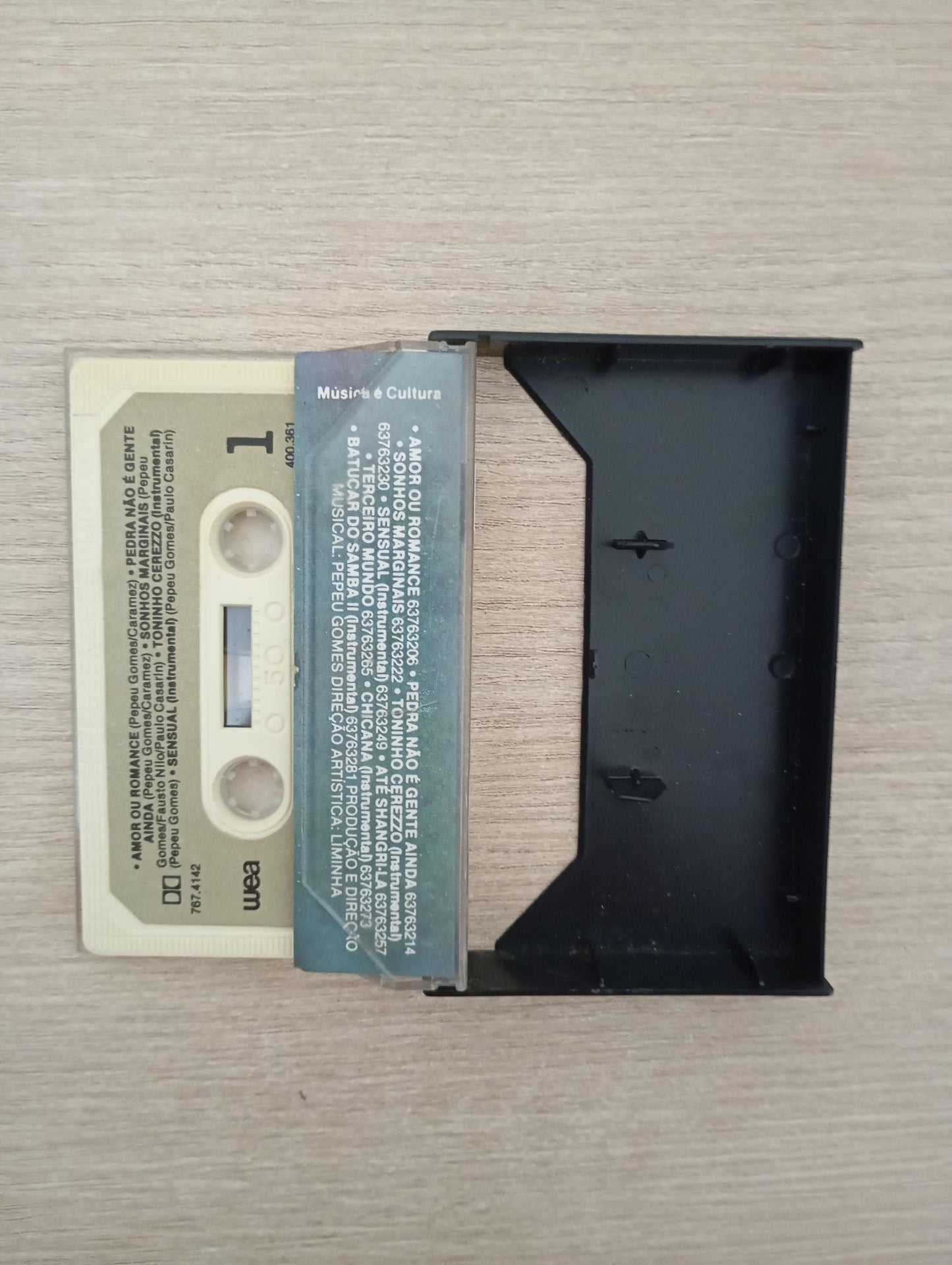 Fita K7 Cassete Pepeu Gomes 1988