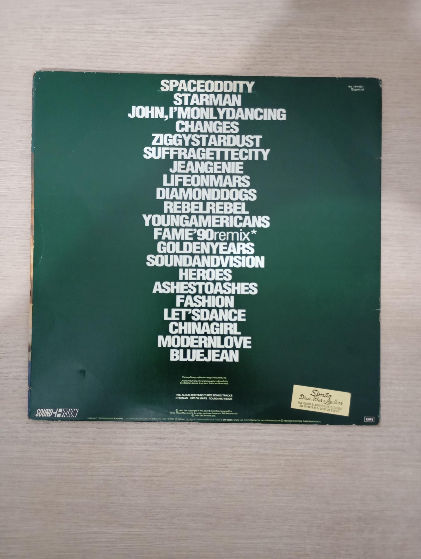 Lp Vinil David Bowie Changes Greatest Hits Duplo