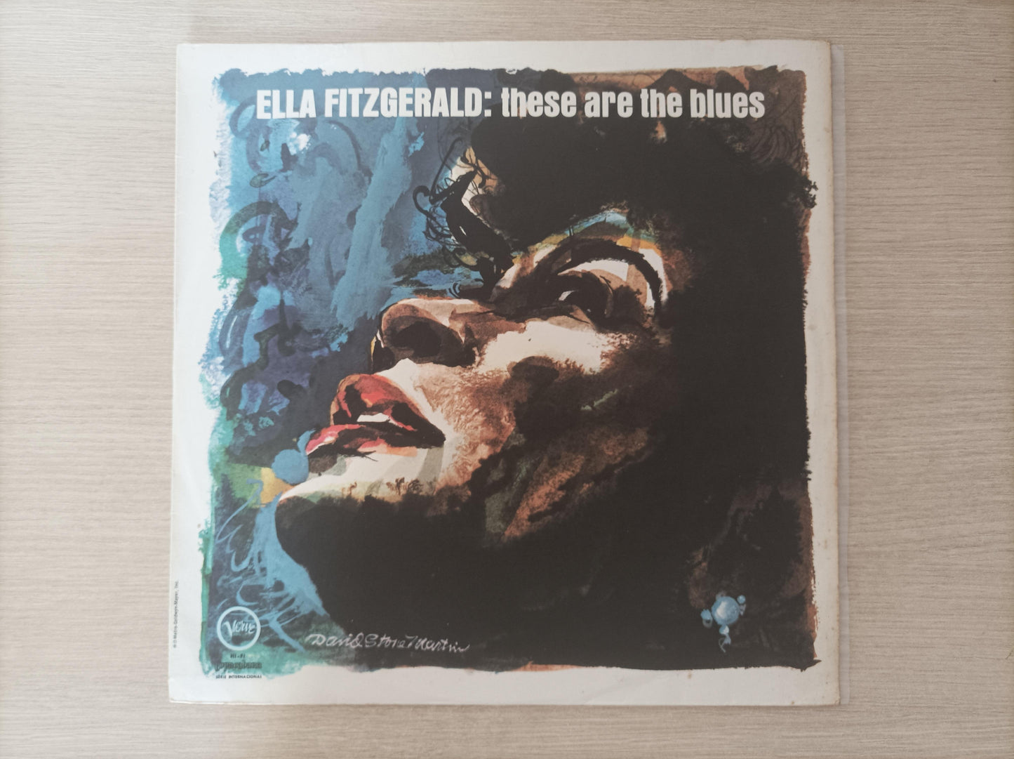 Lp Vinil Ella Fitzgerald These Are The Blues