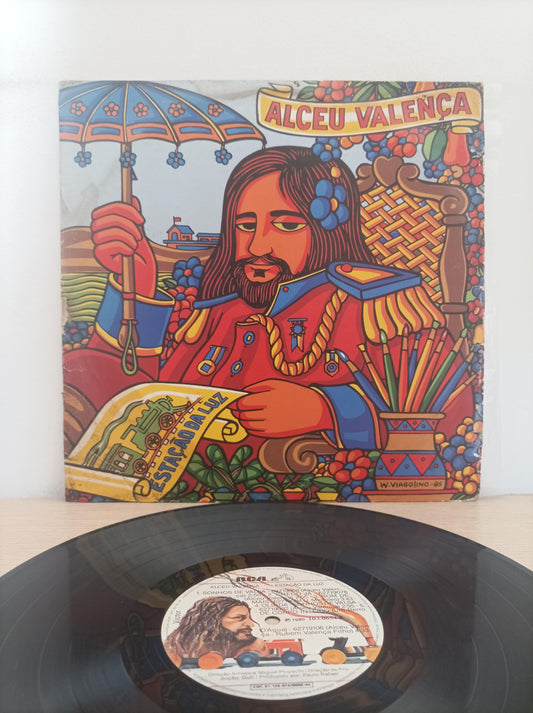 Disco Vinil Estação Da Luz Alceu Valença A