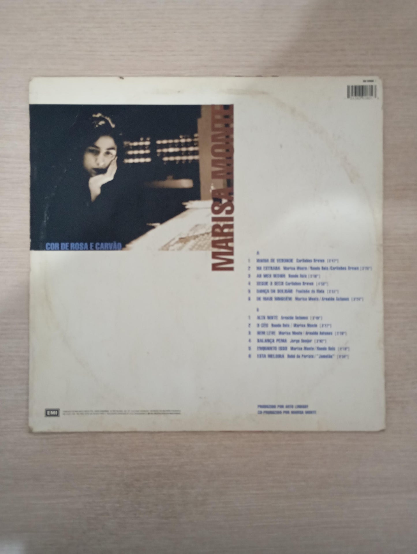 Lp Vinil Marisa Monte Verde Anil Amarelo Rosa Carvão 1994