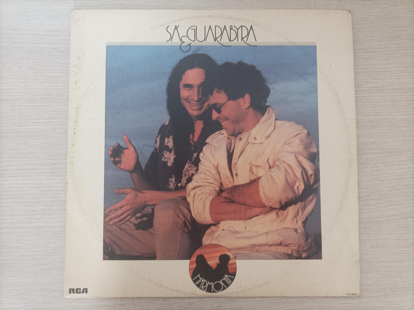 Lp Vinil Sá & Guarabyra Harmonia Com Encarte