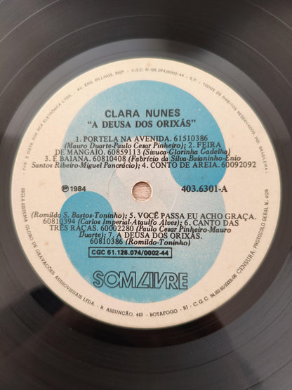 Lp Vinil Clara Nunes A Deusa Dos Orixás