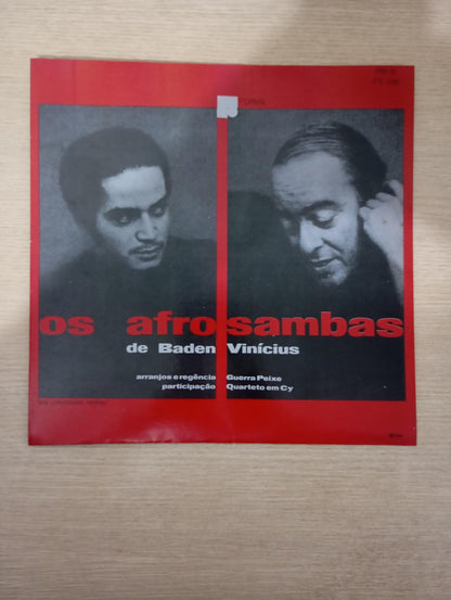 Lp Vinil Powell Vinicius Os Afro Sambas Original 1966, Leia