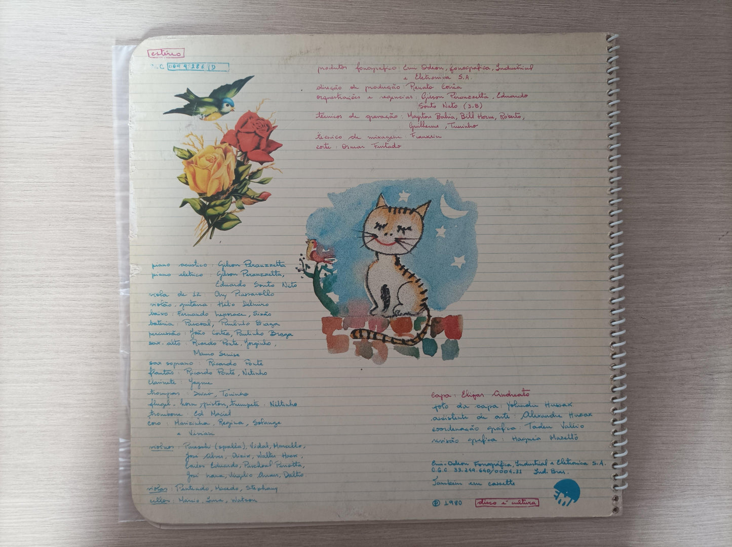 Lp Vinil Fátima Guedes 1980 Capa Dupla