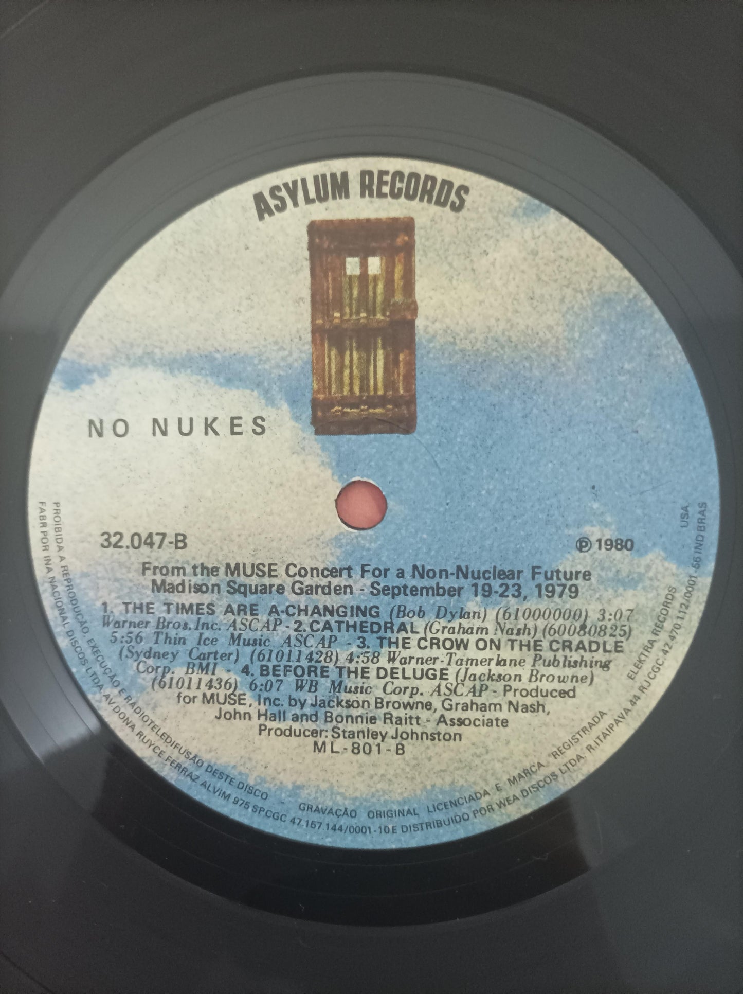 Lp Vinil No Nukes From the Muse Concerts Triplo Com Encartes