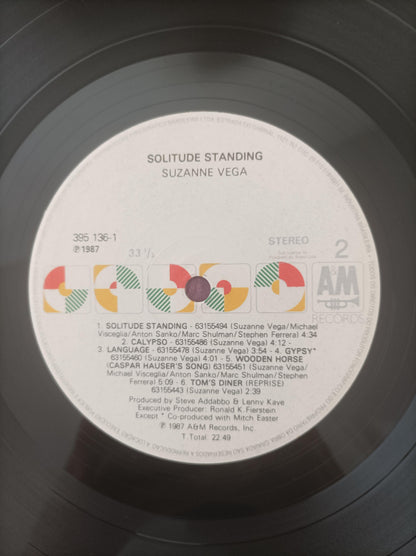 Lp Vinil Suzanne Vega Solitude Standing Com Encarte