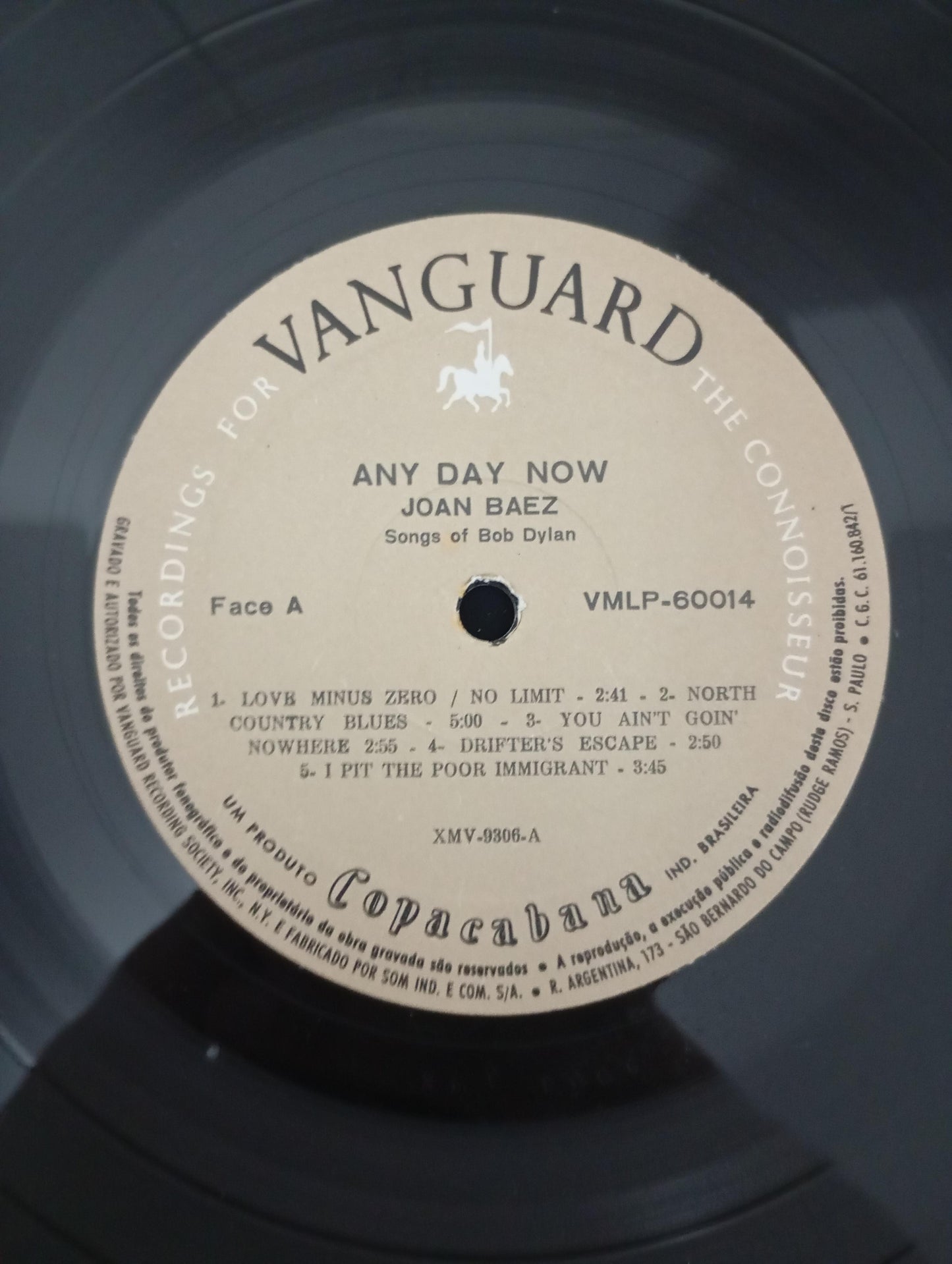 Lp Vinil Joan Baez Any Day Now Duplo Com Encartes