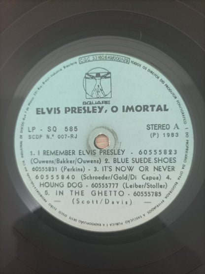 Lp Vinil Elvis Presley O Imortal