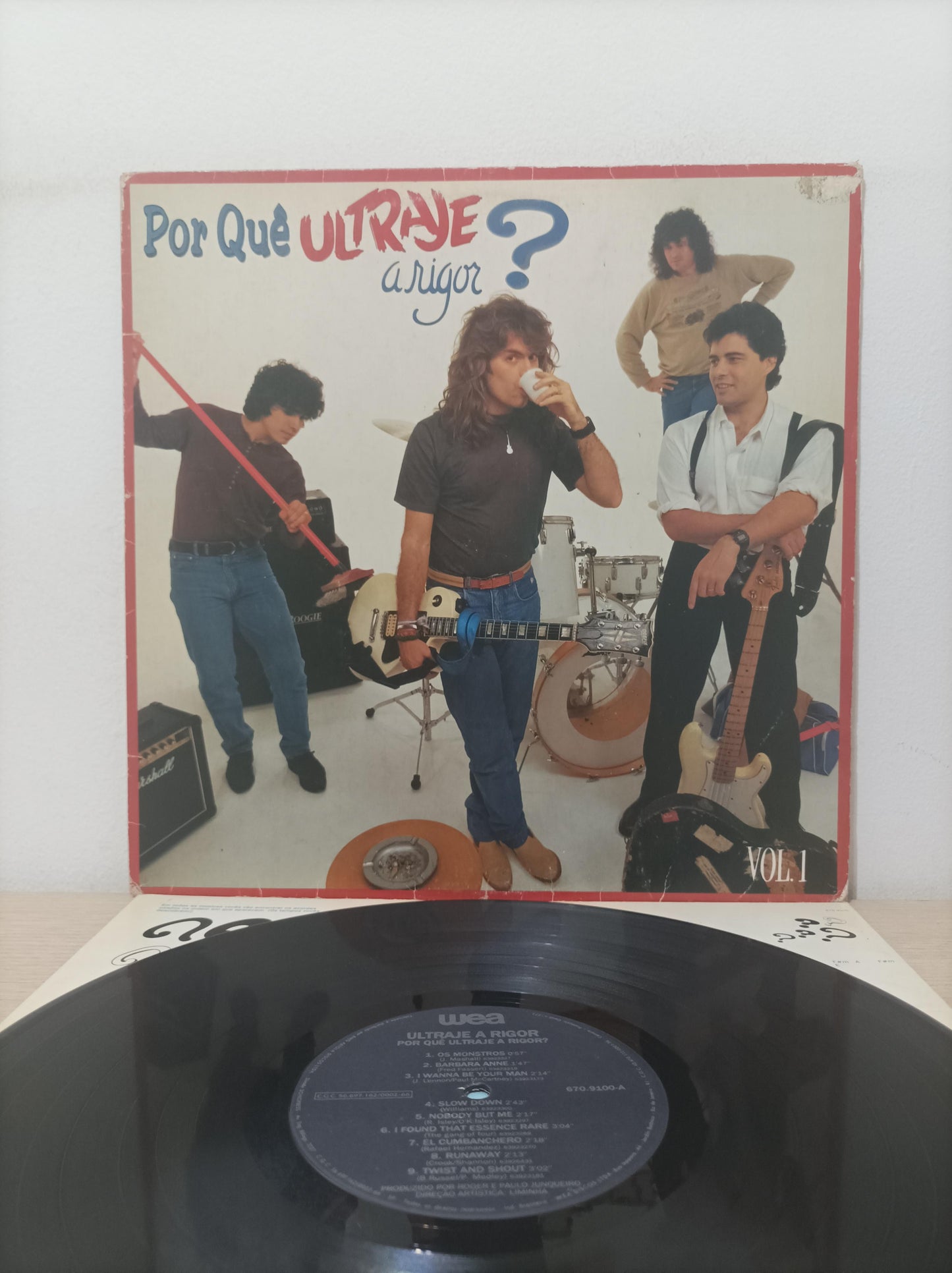 Disco Vinil Por Quê Vol. 1 Ultraje A Rigor A