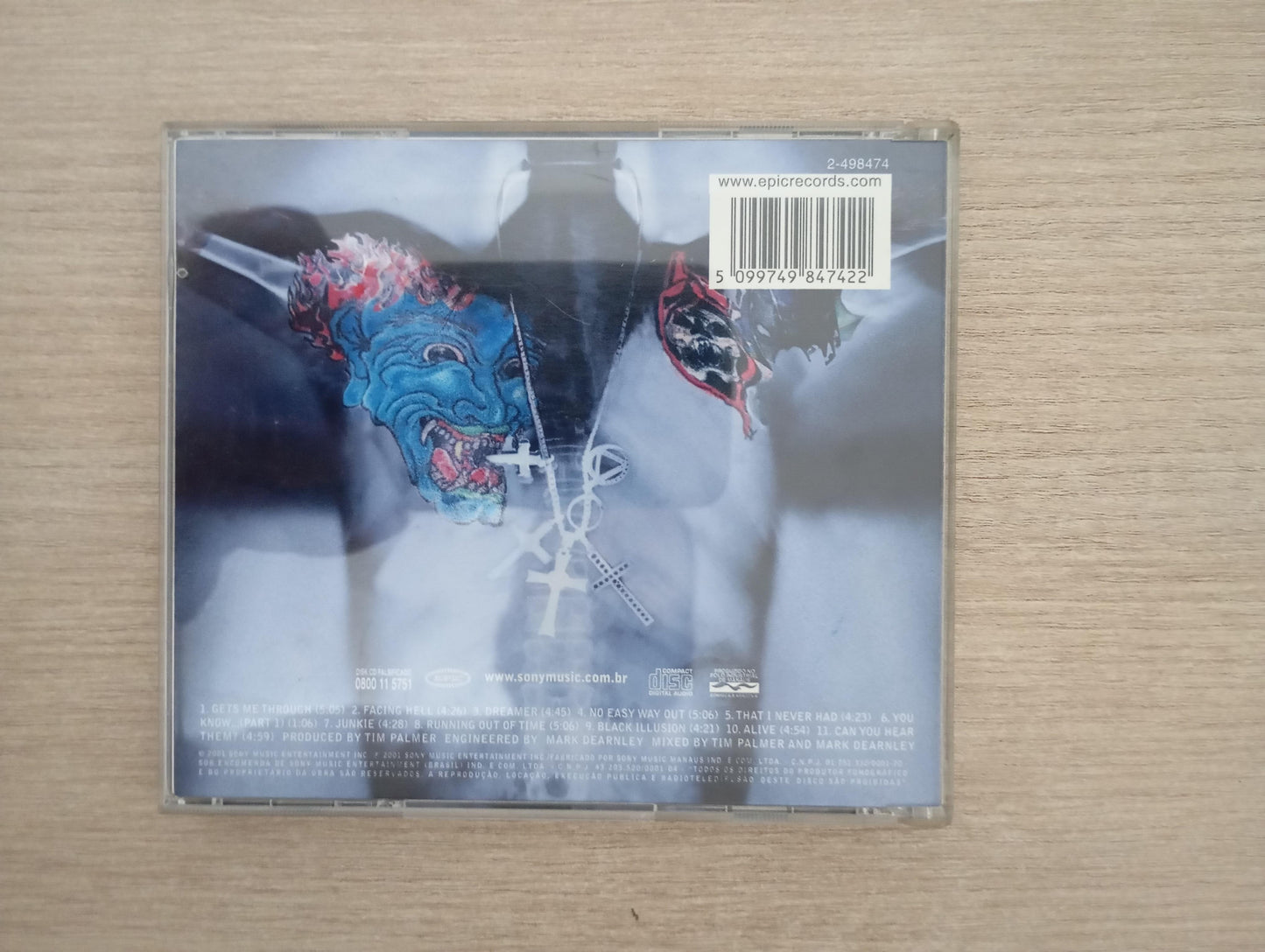 CD Ozzy Osbourne Down To Earth