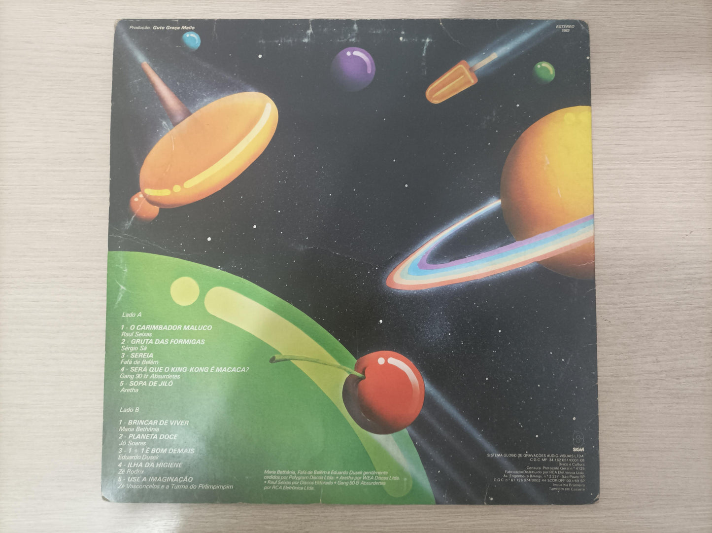 Lp Vinil Plunct Plact Zuuum Com Encarte