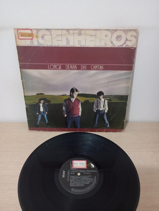 Lp Vinil Engenheiros Do Hawaii Longe Demais Das Capitais