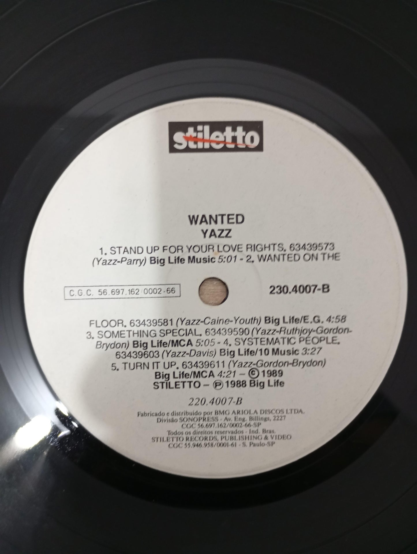 Lp Vinil Yazz Wanted Com Encarte
