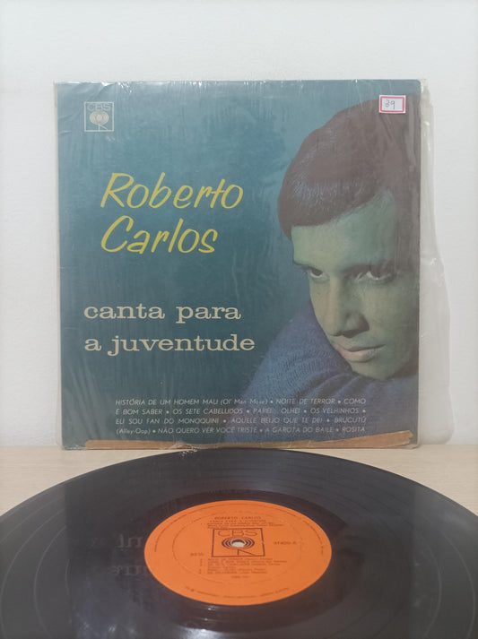 Lp Vinil Roberto Carlos Canta Para A Juventude