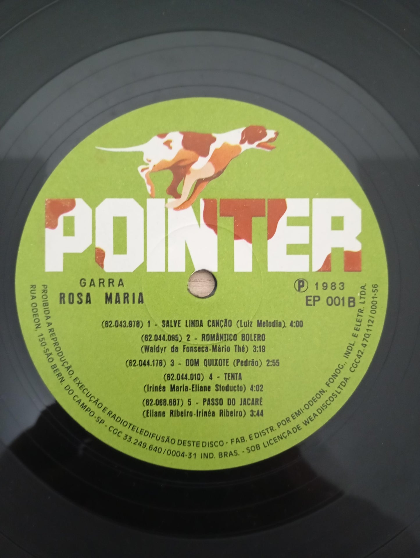 Lp Vinil Rosa Maria Garra Com Encarte