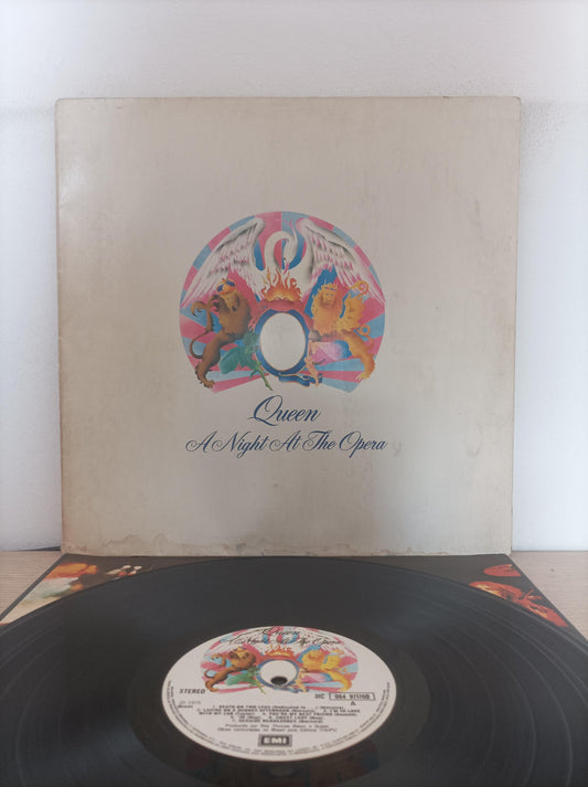 Lp Vinil Queen A Night At The Opera Capa Dupla Com Encarte