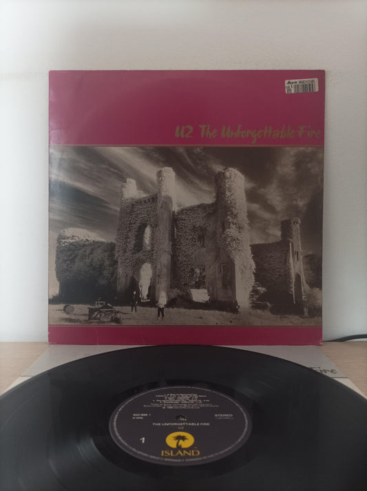 Lp Vinil U2 The Unforgettable Fire Com Encarte