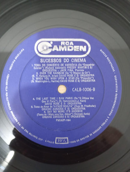 Lp Vinil Sucessos Do Cinema