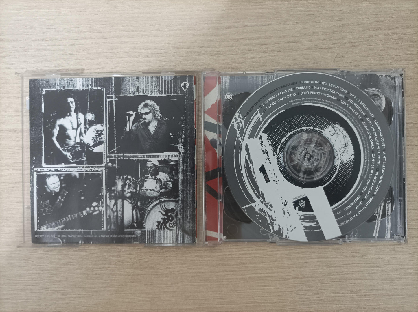 CD Van Halen The Best Of Both Worlds Duplo