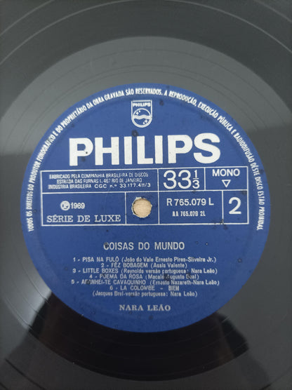 Lp Vinil Nara Leão Coisas Do Mundo