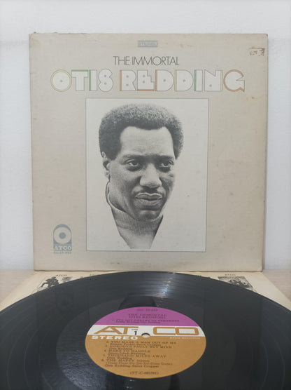 Lp Vinil Otis Redding The Immortal Com Encarte Importado