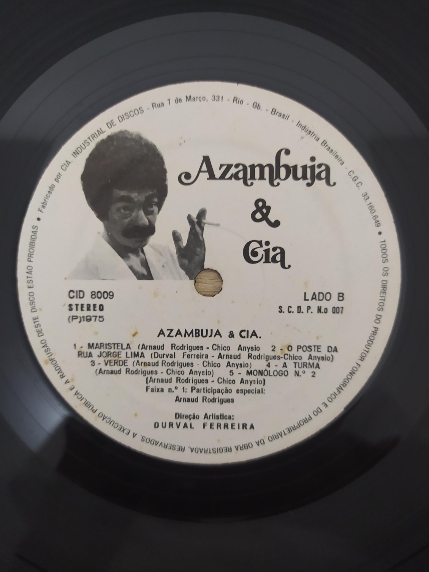 Lp Vinil Azambuja & Cia 1975